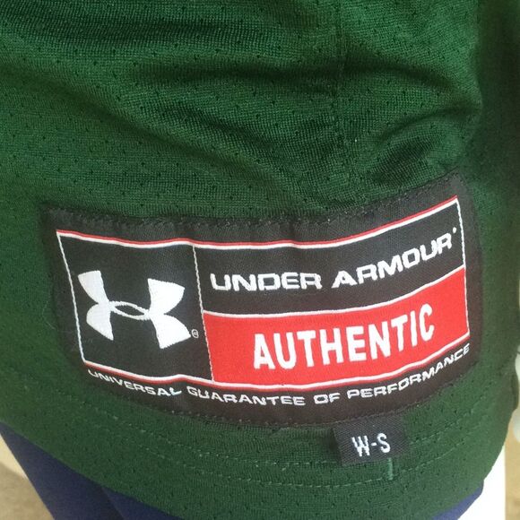 Under Armour Basketball Jersey Tank Green Women's Size Small S - Picture 3 of 7